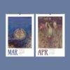 Charles Rennie Mackintosh Wall Calendar – Glasgow Artist, Modern Architecture, Architect Gifts, Semi-Glossy Paper