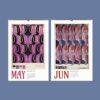 Charles Rennie Mackintosh Wall Calendar – Glasgow Artist, Modern Architecture, Architect Gifts, Semi-Glossy Paper