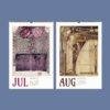Charles Rennie Mackintosh Wall Calendar – Glasgow Artist, Modern Architecture, Architect Gifts, Semi-Glossy Paper