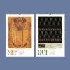 Charles Rennie Mackintosh Wall Calendar – Glasgow Artist, Modern Architecture, Architect Gifts, Semi-Glossy Paper