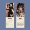 Clara Bow Wall Calendar – American actress, Roaring Twenties, Nostalgic Gift, Semi-Glossy Paper