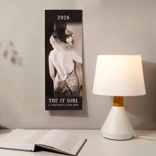 Clara Bow Wall Calendar – American actress, Roaring Twenties, Nostalgic Gift, Semi-Glossy Paper