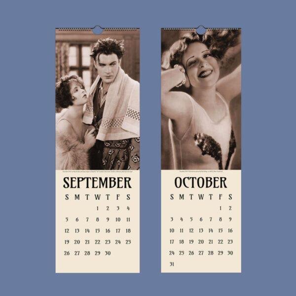 Clara Bow Wall Calendar – American actress, Roaring Twenties, Nostalgic Gift, Semi-Glossy Paper