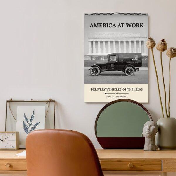 1920s Delivery Cars Wall Calendar