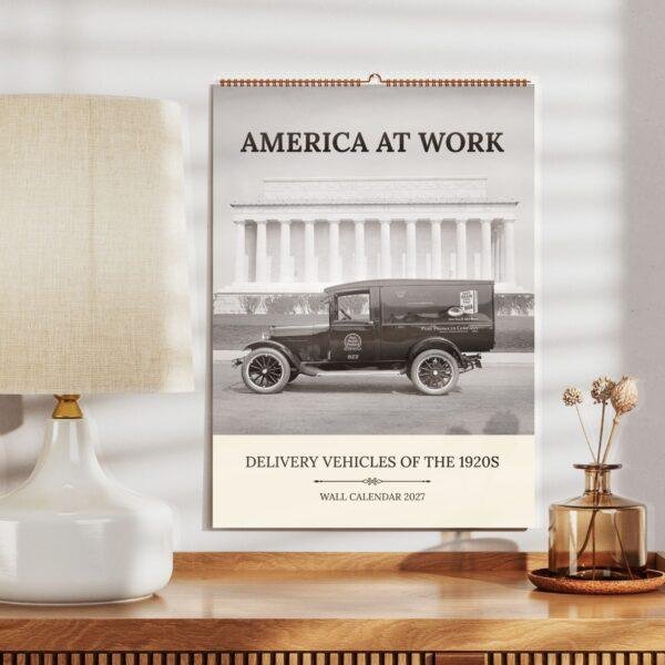 1920s Delivery Cars Wall Calendar