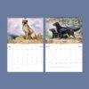 Dogs of America Wall Calendar – Alexander Pope Jr. , Celebrated Canines, Semi-Glossy Paper