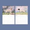 Dogs of America Wall Calendar – Alexander Pope Jr. , Celebrated Canines, Semi-Glossy Paper