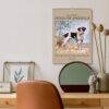 Dogs of America Wall Calendar – Alexander Pope Jr. , Celebrated Canines, Semi-Glossy Paper