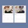 Egon Schiele Wall Calendar - Famous Artist, Expressionist Art, Semi-Glossy Paper