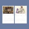 Egon Schiele Wall Calendar - Famous Artist, Expressionist Art, Semi-Glossy Paper