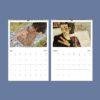 Egon Schiele Wall Calendar - Famous Artist, Expressionist Art, Semi-Glossy Paper