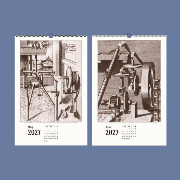 Engineering History Wall Calendar