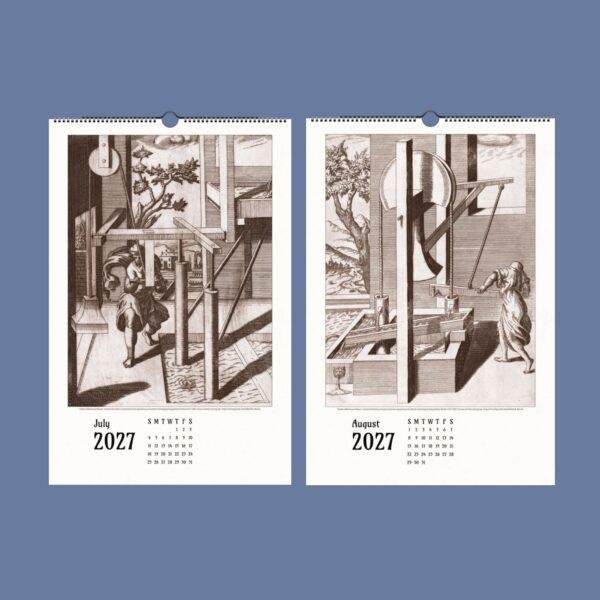 Engineering History Wall Calendar