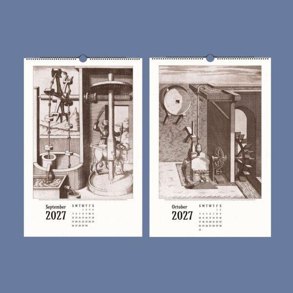 Engineering History Wall Calendar