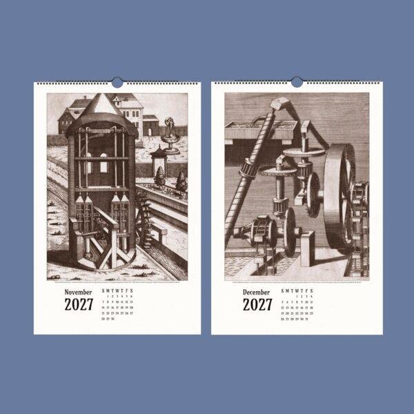 Engineering History Wall Calendar