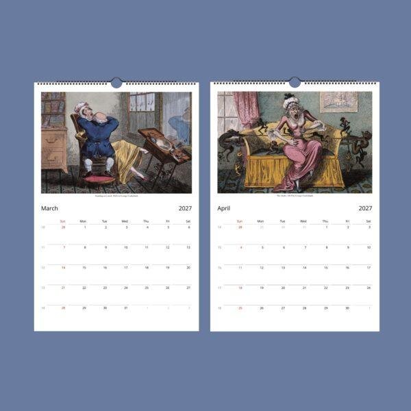 Historical Humor Wall Calendar