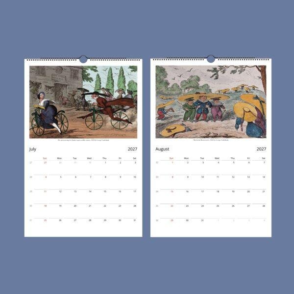Historical Humor Wall Calendar