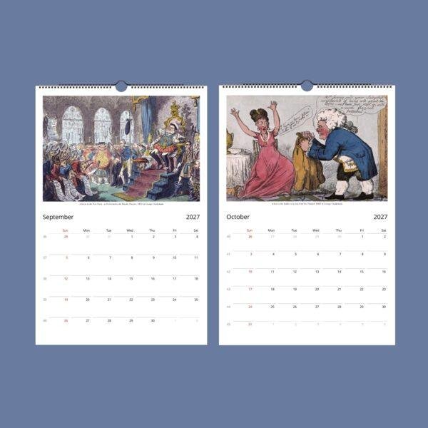 Historical Humor Wall Calendar