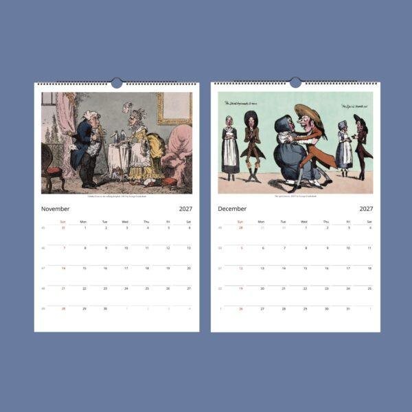 Historical Humor Wall Calendar