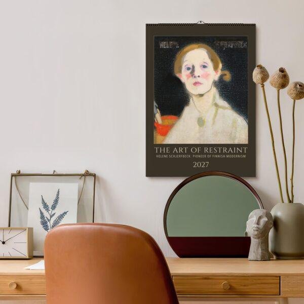 Helene Schjerfbeck Wall Calendar - Finish Artist, French Realism, Gift For Creatives, Semi-Glossy Paper