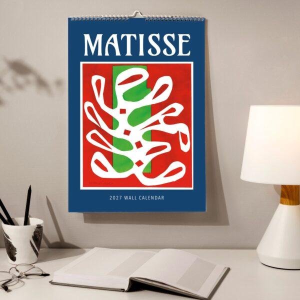 Henri Matisse Art Wall Calendar - French Artist, Abstract Artwork, Fauvism Painting, Semi-Glossy Paper