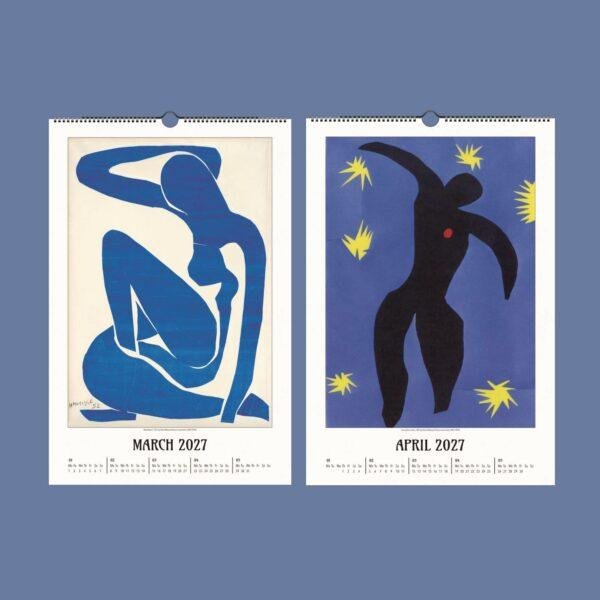 Henri Matisse Art Wall Calendar - French Artist, Abstract Artwork, Fauvism Painting, Semi-Glossy Paper