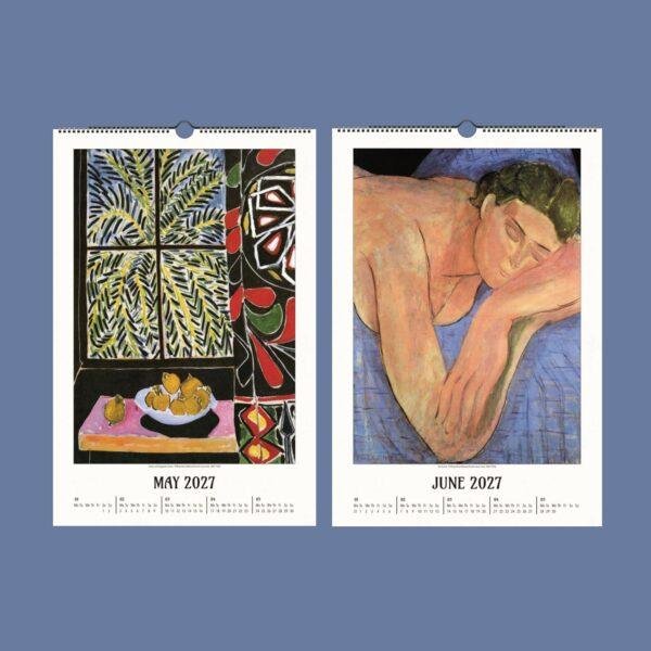 Henri Matisse Art Wall Calendar - French Artist, Abstract Artwork, Fauvism Painting, Semi-Glossy Paper