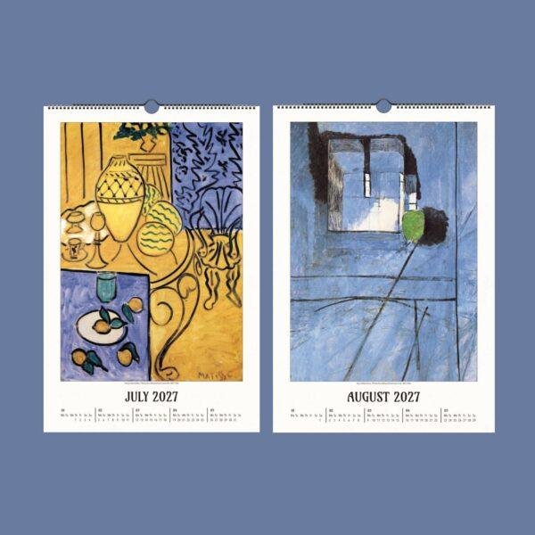Henri Matisse Art Wall Calendar - French Artist, Abstract Artwork, Fauvism Painting, Semi-Glossy Paper
