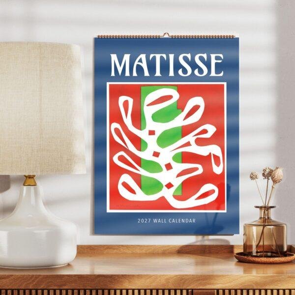 Henri Matisse Art Wall Calendar - French Artist, Abstract Artwork, Fauvism Painting, Semi-Glossy Paper