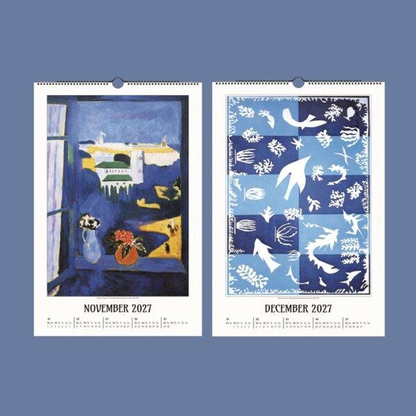 Henri Matisse Art Wall Calendar - French Artist, Abstract Artwork, Fauvism Painting, Semi-Glossy Paper