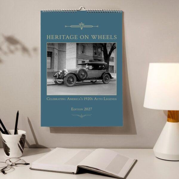 American Car Calendar – Thoughtful Gifts Men, 1920s Classic Cars, Semi-Glossy Paper