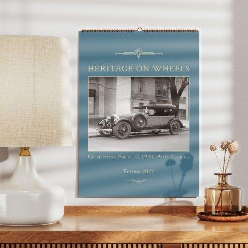 American Car Calendar – Thoughtful Gifts Men, 1920s Classic Cars, Semi-Glossy Paper