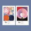 Hilma af Klint Wall Calendar – Swedish Artists, Scandinavian Art, Semi-Glossy Paper