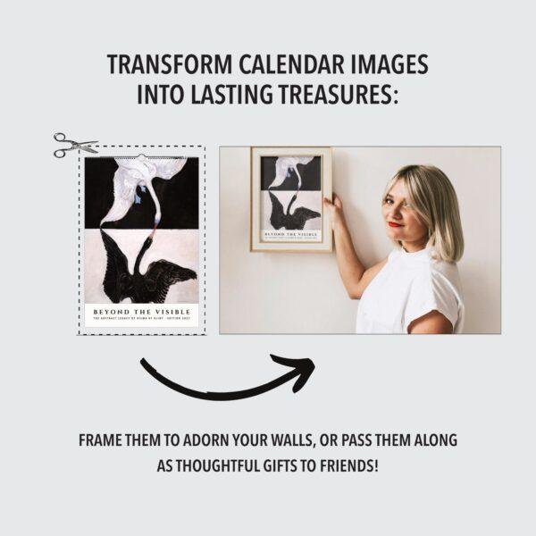 Hilma af Klint Wall Calendar – Swedish Artists, Scandinavian Art, Semi-Glossy Paper