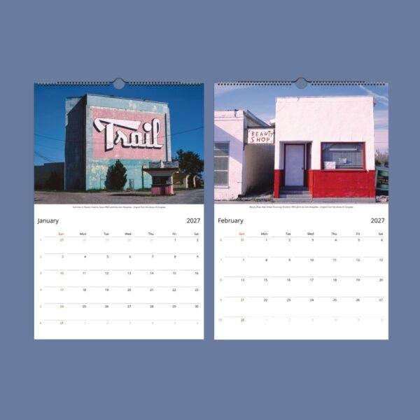 John Margolies Wall Calendar