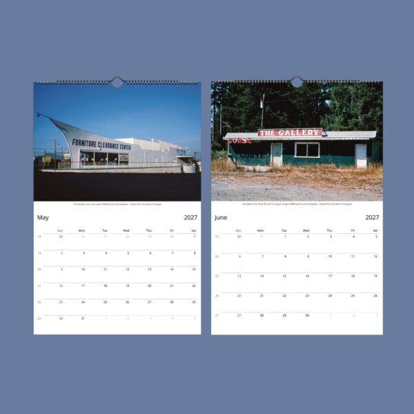John Margolies Wall Calendar