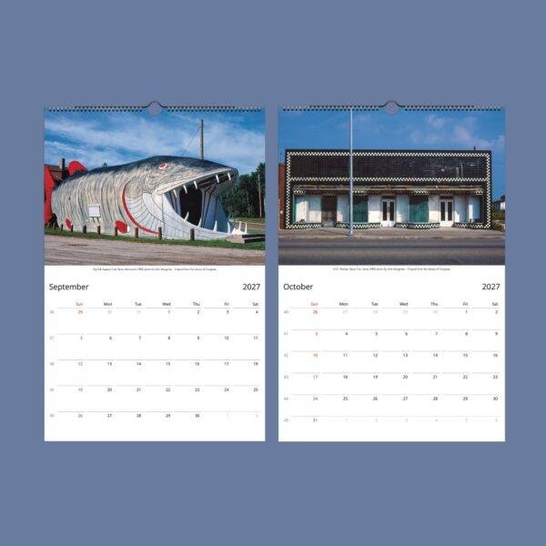 John Margolies Wall Calendar
