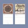 Julie de Graag Wall Calendar – Dutch Artist, Symbolism Art, Floral Graphic, Semi-Gloss Paper