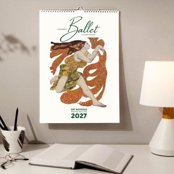 Léon Bakst Wall Calendar