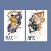 Léon Bakst Wall Calendar