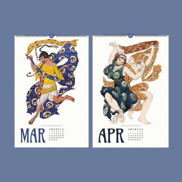 Léon Bakst Wall Calendar