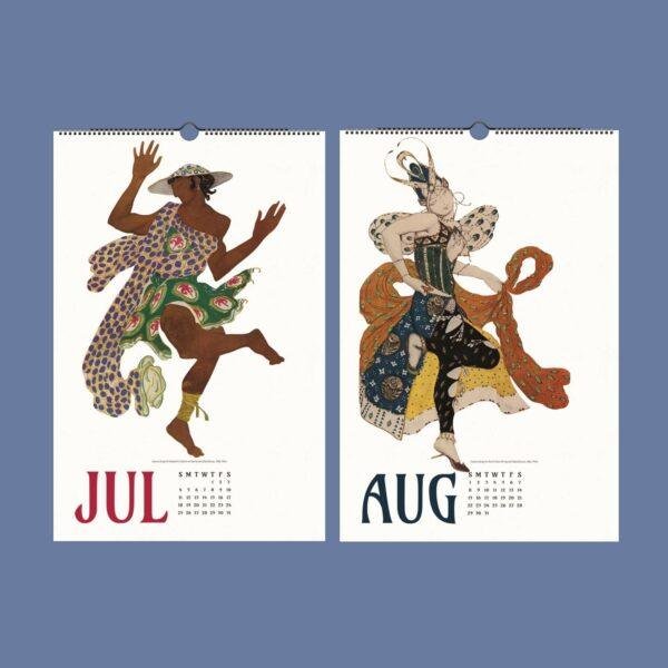 Léon Bakst Wall Calendar