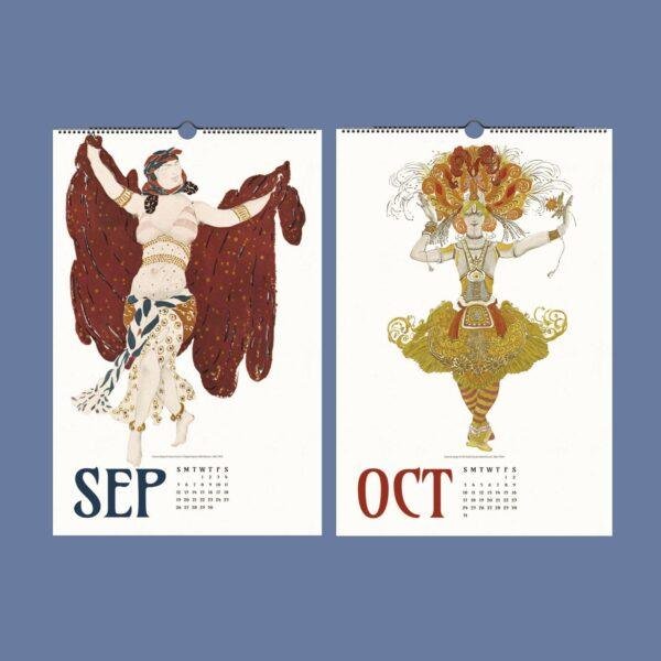 Léon Bakst Wall Calendar