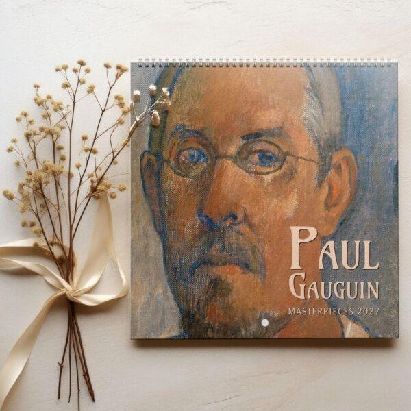 Paul Gauguin Wall Calendar – French Artist, Post Impressionism, Symbolist Art, Semi-Gloss Paper