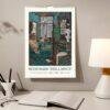 Perkins Harnly Wall Calendar – Queer Artist, Art Deco Vibes, Semi-Glossy Paper