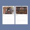 Perkins Harnly Wall Calendar – Queer Artist, Art Deco Vibes, Semi-Glossy Paper