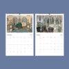 Perkins Harnly Wall Calendar – Queer Artist, Art Deco Vibes, Semi-Glossy Paper