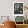 Perkins Harnly Wall Calendar – Queer Artist, Art Deco Vibes, Semi-Glossy Paper