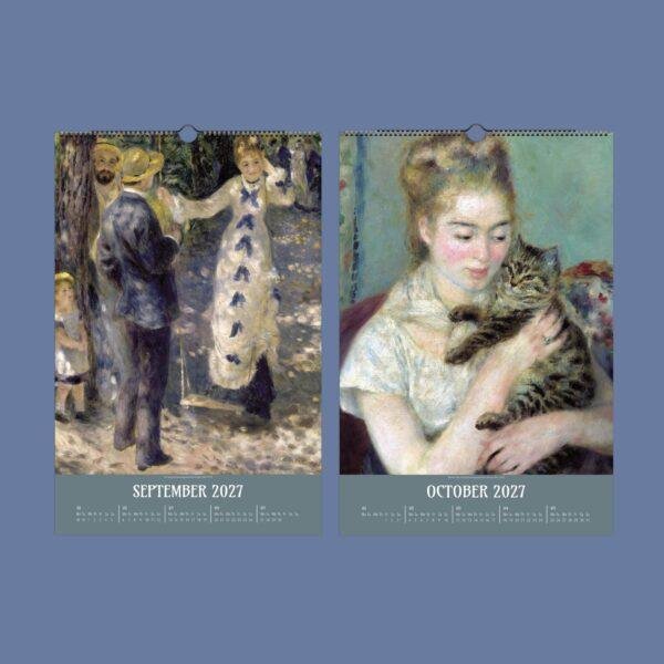 Pierre-Auguste Renoir Wall Calendar