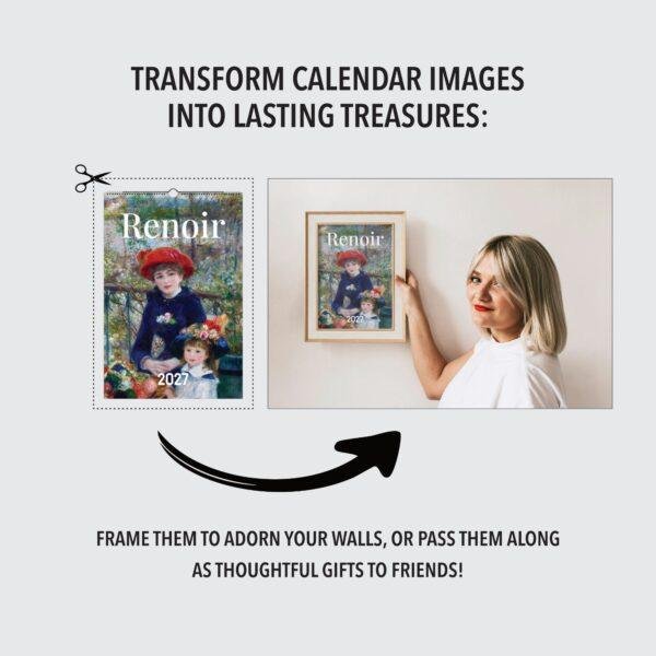 Pierre-Auguste Renoir Wall Calendar